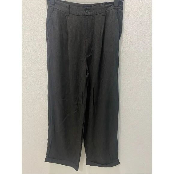 Gap Gray High Waisted Trousers Size 8 - Picture 1 of 6
